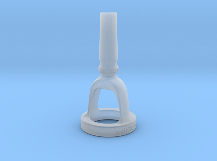 Contrabass Tuba Cut-Away Mouthpiece 3d printed