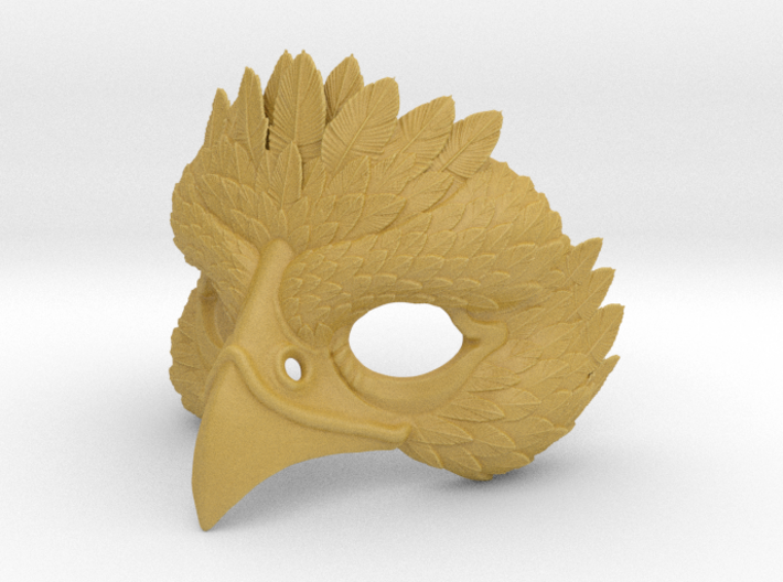 Bird Mask 3d printed