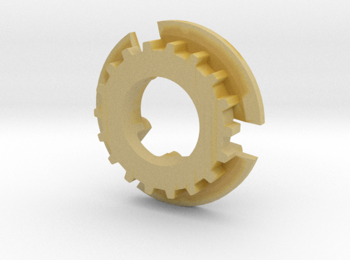 S99-S03_18 18 tooth pulley for 4WD system 3d printed 