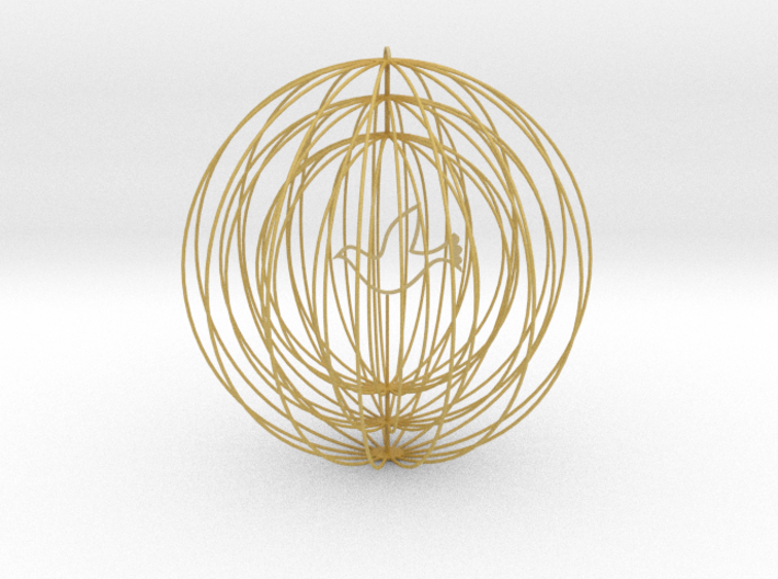 Christmas Bauble decoration 3d printed