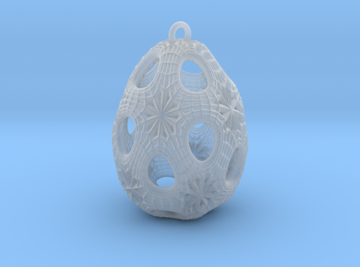 Christmas Egg 1 - Ha 3d printed