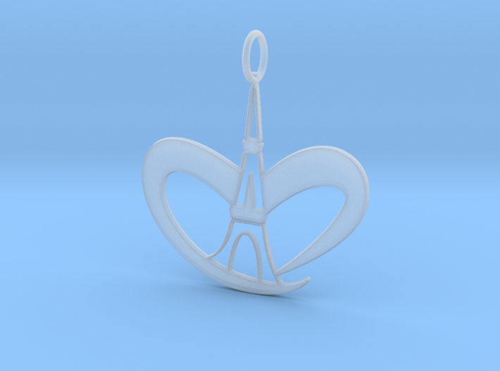 Love Paris - Eiffel Tower 3d printed