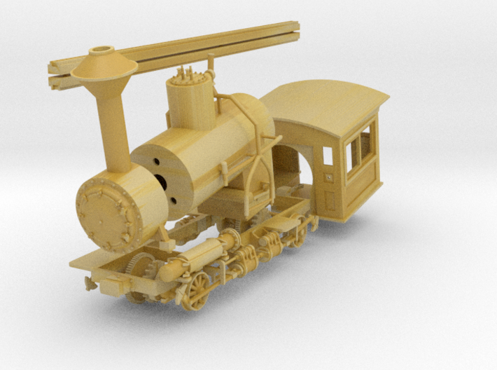 Cog Railway Locomotive #9 - O Scale 3d printed 