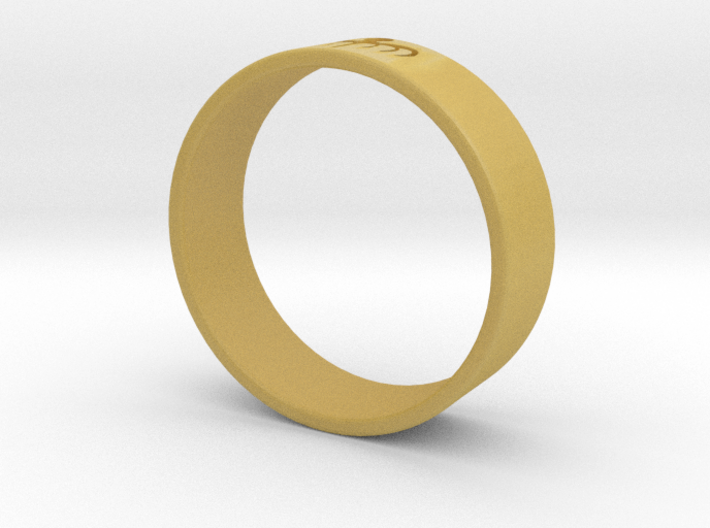 James Bond: Spectre Ring - Size 12.5 3d printed