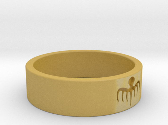 Spectre Ring - Size 8 ½ 3d printed