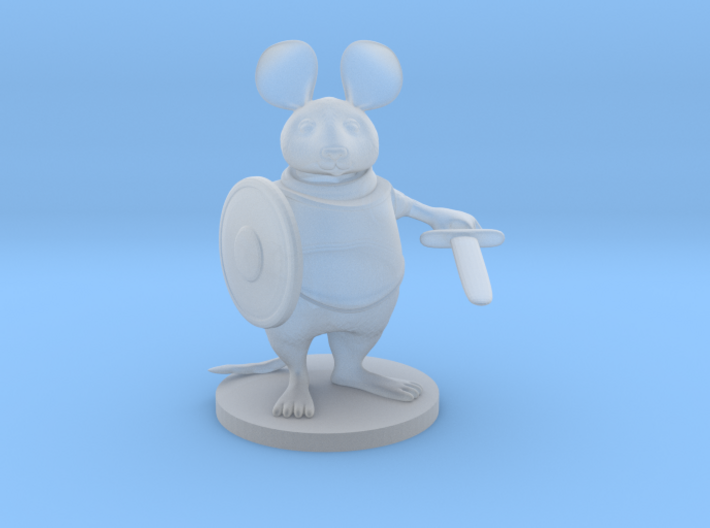 Mouse Warrior - Small Scale 3d printed