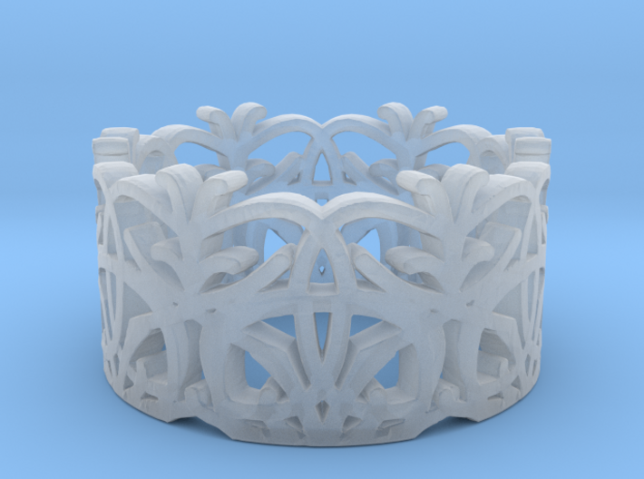 Circle Dance Lace Band - Size 7 3d printed
