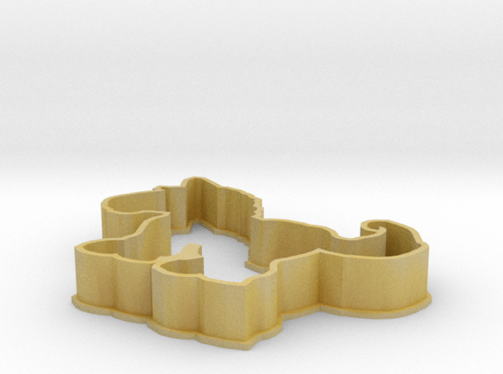 Horse cookie cutter 3d printed
