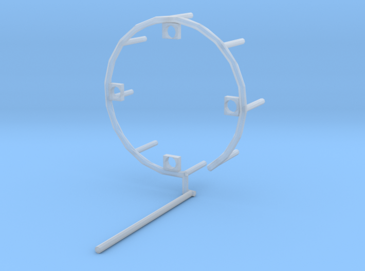 Gas-ring 3d printed