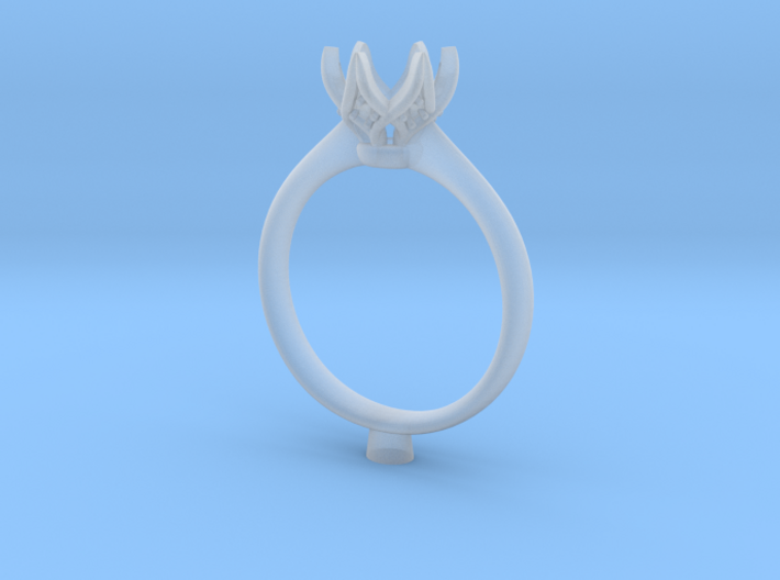 JT3-Engagement Ring 3d printed