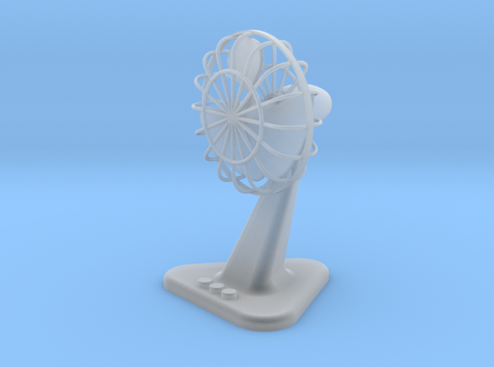 Fan with Stand 41mm hight ( Scale model ) 3d printed