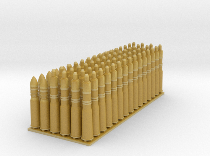 ETS35D02 - 90x 37 mm SA38 Rounds [1/35] 3d printed