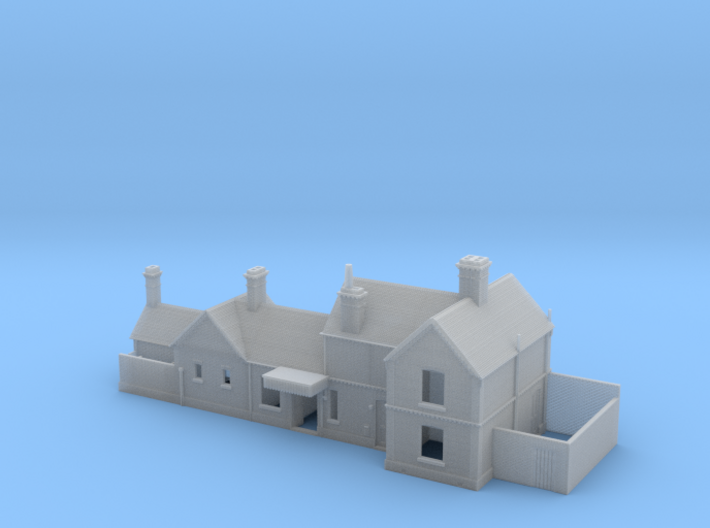 Freshwater (Isle of Wight) Station Building 2mm/ft 3d printed