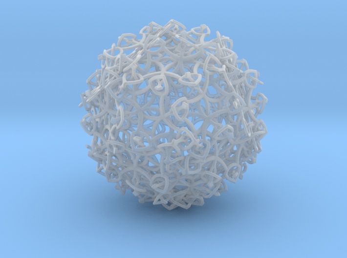 Entangled Snowflakes (Full Version) 3d printed