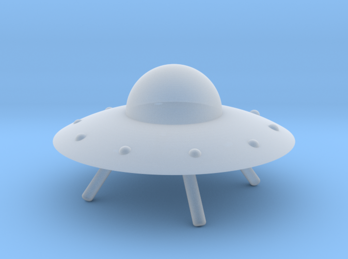 UFO with Landing Gear 3d printed