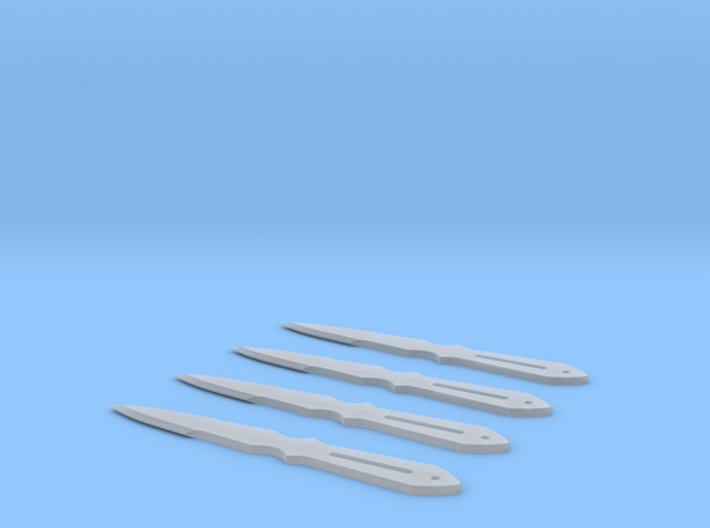 ARROW - Arsenal's UC0926 Throwing Knives (1:6) 3d printed