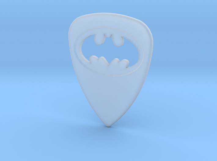 Batman Guitar Pick 3d printed