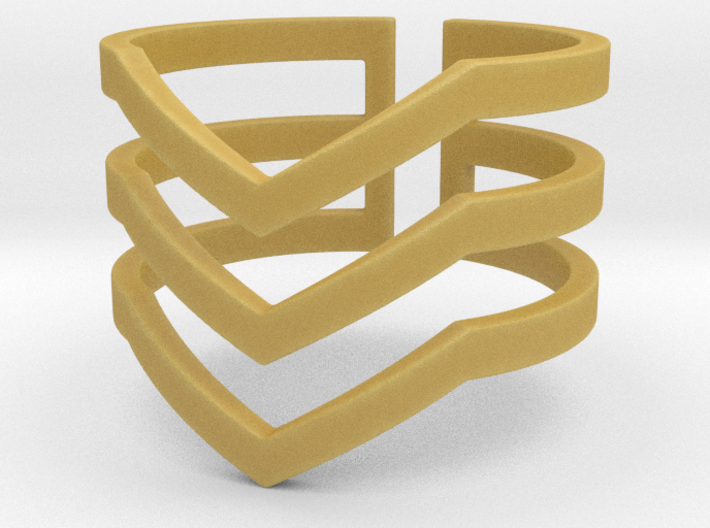 Arrows Ring Size 8 3d printed