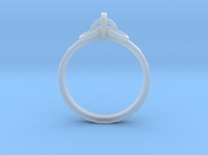 Ring for Joanne, Size H 1/2 3d printed