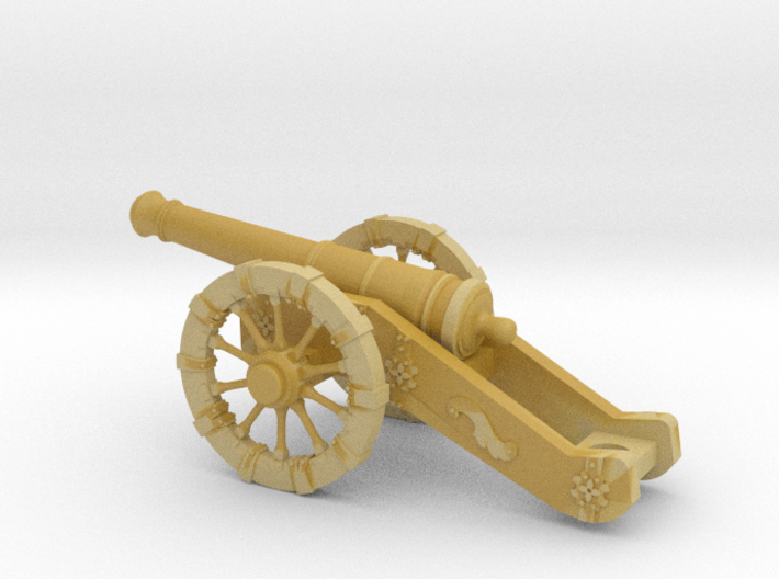 Cannon 3d printed 