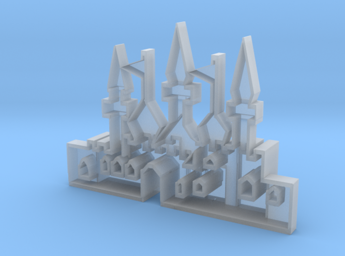 mold of an oriantal city 3d printed