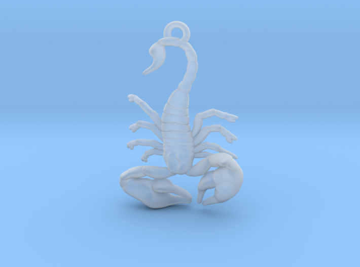 Scorpio Pendant 3d printed