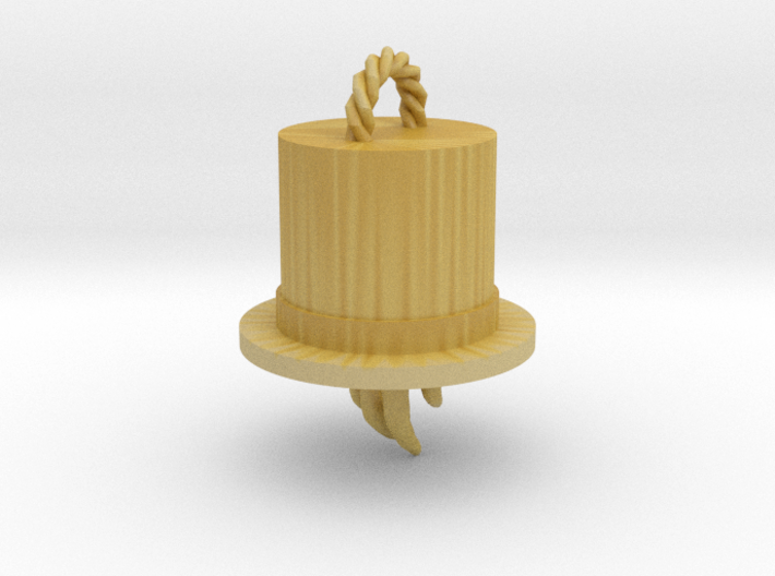 Magician's Hat Pendant 3d printed