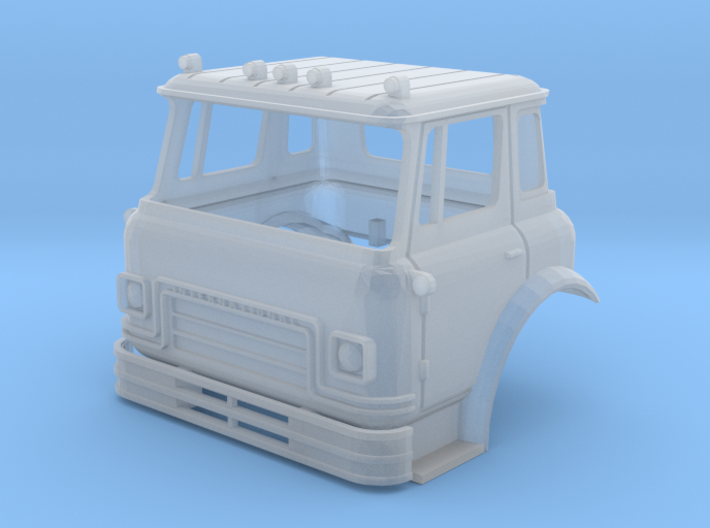 HO-Scale Cargostar Cab 3d printed