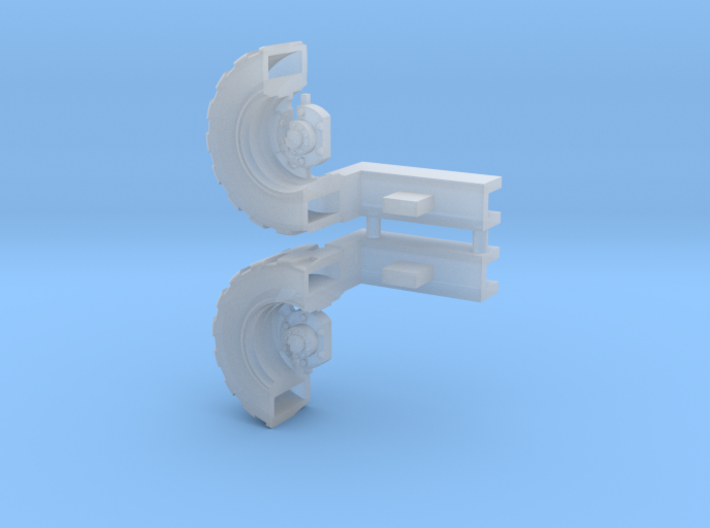 Ultra Magnus Arm Wheels (Deep Version) 3d printed