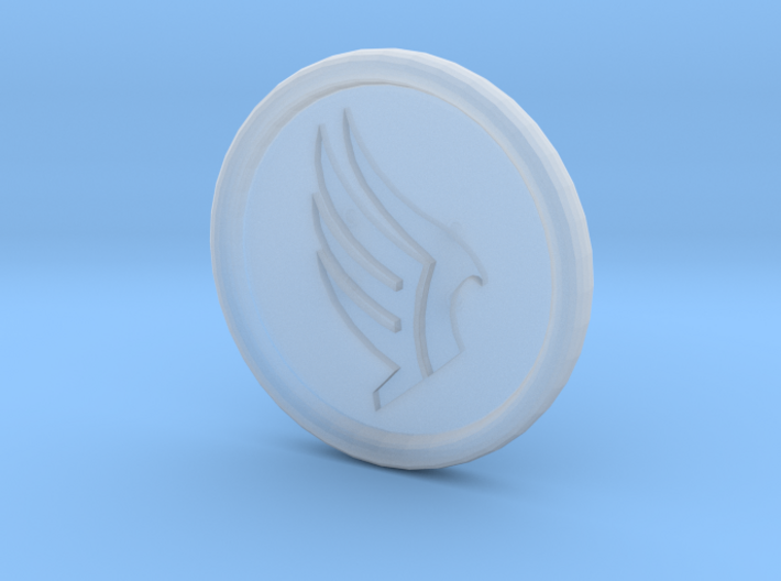 Mass Effect Paragon badge 3d printed