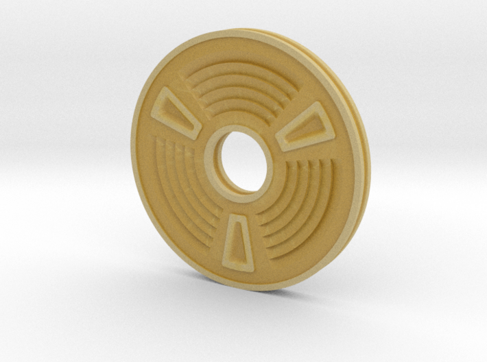 Concentric Coin 3d printed