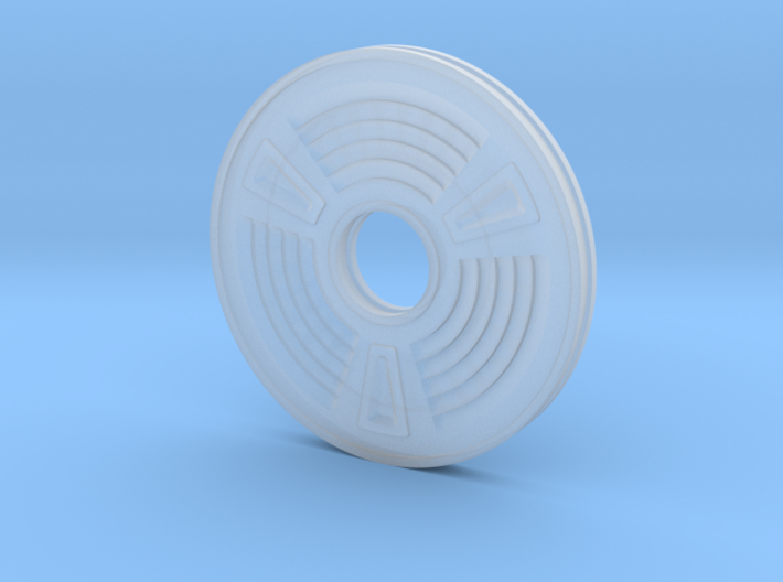 Concentric Coin 3d printed