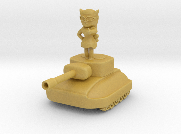 Fiura The Tank Girl Figurine #1 3d printed