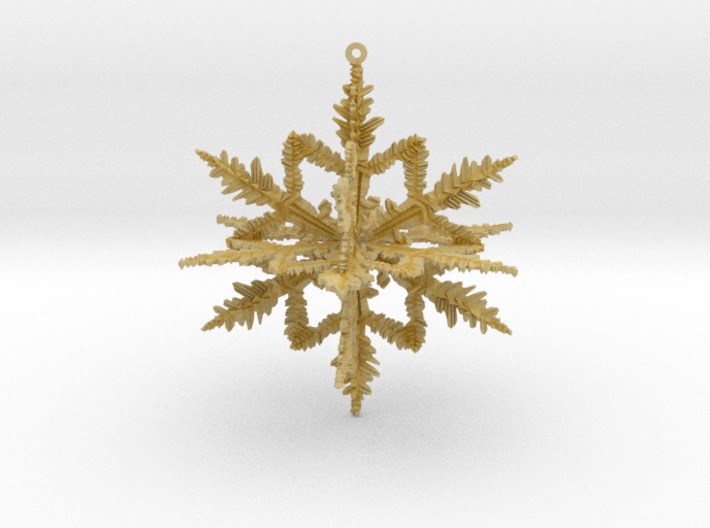 Snowflake , Christmas ball  3d printed 
