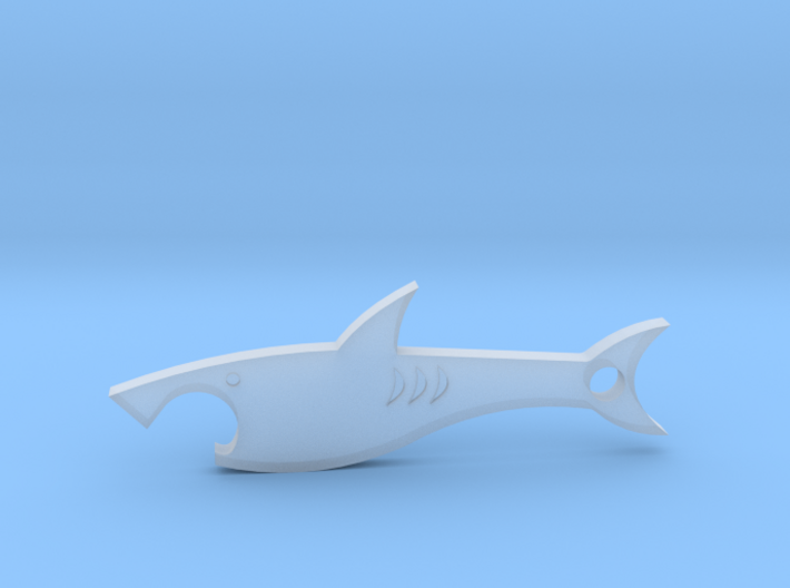 Shark bottle opener 3d printed