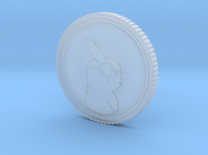 PokeCoin 3d printed