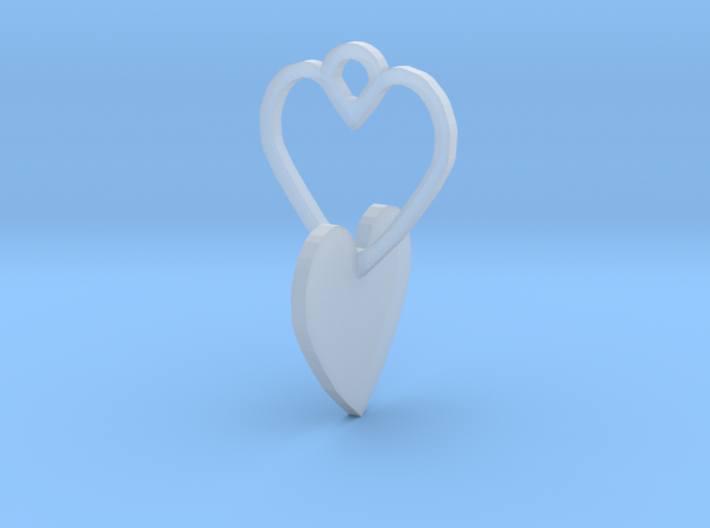 heart to connect with heart of the ring 3d printed