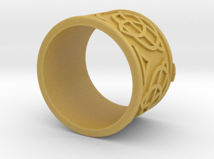Celtic Ring Bene 3d printed