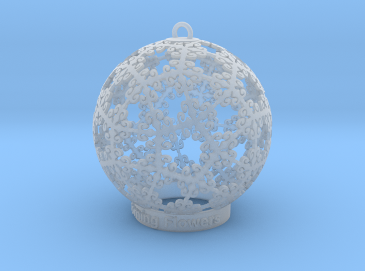 Blooming Flowers Ornament for Lighting 3d printed