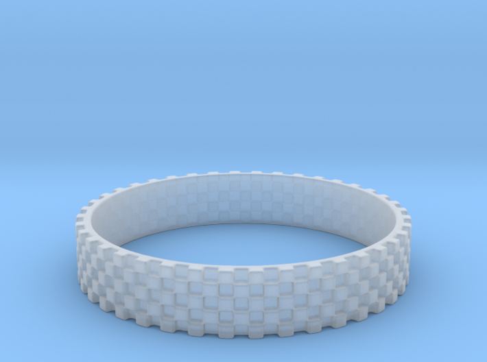 Perfect Square Ring (Size-10) 3d printed