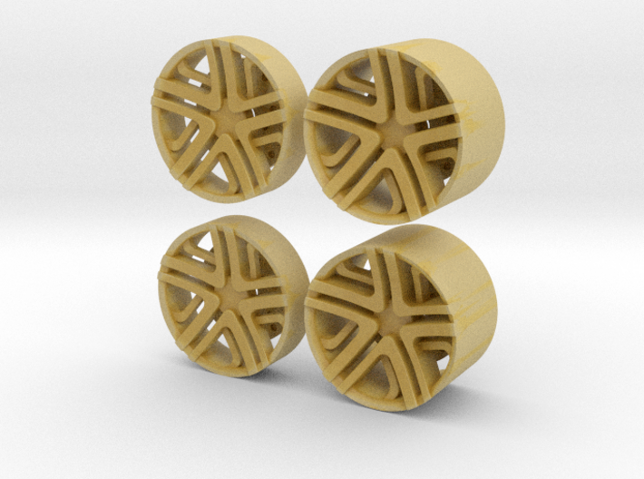 LC Rims - Inserts for Slot Car rims 3d printed