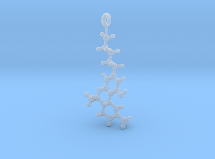 THC Molecule 3d printed