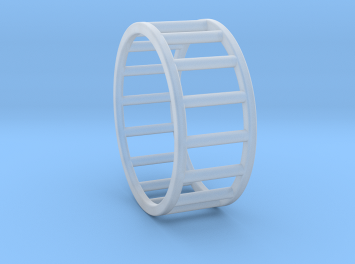 Albaro Ring- Size, 12 3d printed