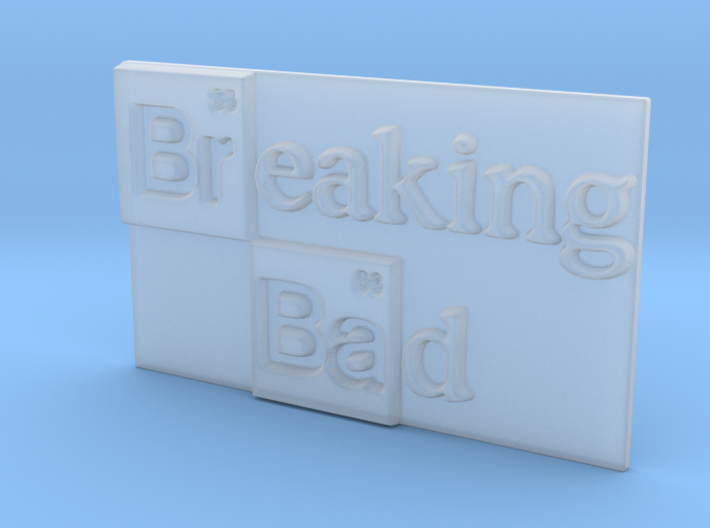 Breaking Bad Logo 3d printed