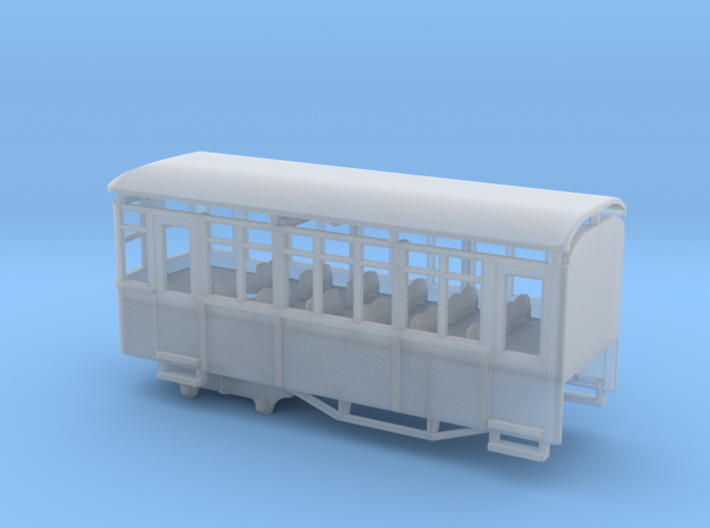 009 Sentinel Railcar Short Coach 3d printed