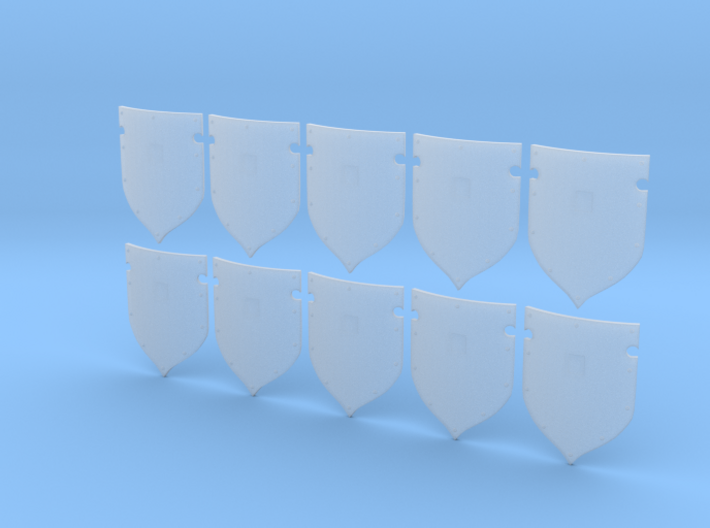 10 Storm Shields 3d printed