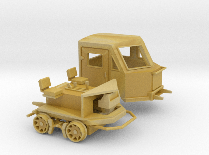 HO Scale Woodings CBI Railcar 3d printed 