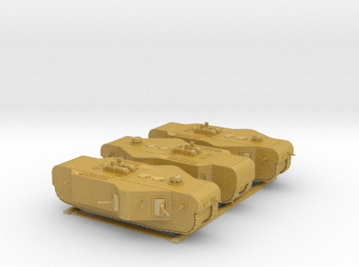 K-Wagen (6mm 3-up) 3d printed