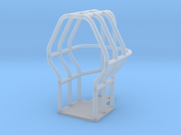 pulling tractor roll cage 3d printed