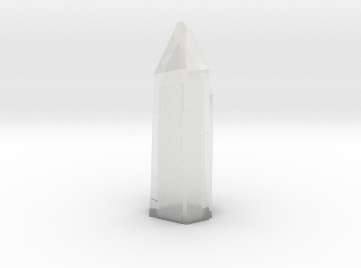 Crystal point 01 (hollow) 3d printed